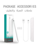 JOYROOM Active Digital Stylus Pen Pencil 2nd Generation iPad Pen,Featuring Zero Latency,Palm Rejection,Precise Touch Functionality,Anti-Jump Technology,and Tilt Sensitivity,For Apple iPad 2018 And Newer Versions White - Image 2