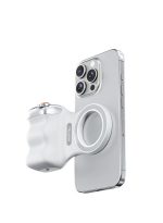 TELESIN Fun Shot Magnetic Grip 2 with Wireless Remote Control – Ergonomic Smartphone Camera Handle with MagSafe Dual-Sided Magnetic Mount, Two-Stage Shutter, Zoom Lever & Mode Switch – Perfect for iPhone Photography & Videography - Image 2