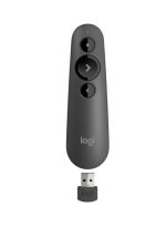 Logitech R500 Wireless Laser Pointer Presenation Remote Bluetooth USB Black - Image 2