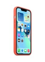 Apple iPhone 13 Silicone Case with MagSafe nectarine - Image 2