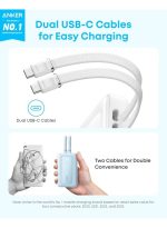 Anker Anker Zolo Power Bank (2025 Upgraded Version), 45W Max Fast Charging, 20,000mAh Battery Pack, Dual Built-in USB-C Cables, USB-C&A Port, for iPhone 17/16 Series, Galaxy, MacBook, and More - Image 3