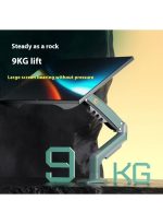 NB NORTH BAYOU NB F80 Series Monitor Mount – Adjustable Desk Stand, Fits 17"-30" Screens (Up to 19.8 lbs), Tilt, Swivel & Rotation - Green - Image 7