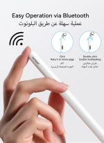JOYROOM Active Digital Stylus Pen Pencil 2nd Generation iPad Pen,Featuring Zero Latency,Palm Rejection,Precise Touch Functionality,Anti-Jump Technology,and Tilt Sensitivity,For Apple iPad 2018 And Newer Versions White - Image 4