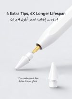 JOYROOM Active Digital Stylus Pen Pencil 2nd Generation iPad Pen,Featuring Zero Latency,Palm Rejection,Precise Touch Functionality,Anti-Jump Technology,and Tilt Sensitivity,For Apple iPad 2018 And Newer Versions White - Image 5