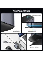 JOYROOM Jr‑Tcm02 65W Gan Multi‑Port Charger – Fast Charge 4×Usb‑C + 2×Usb‑A, 6‑Device Simultaneous Charging, Pps 3.3‑21V, Gan Efficiency, 1.5 M Detachable Cable, Usb‑C Pd & Qc Safety Dark Grey - Image 5