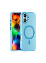 Drop-resistant, reinforced plastic back cover compatible with iPhone 17 - BBlue