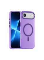 Drop-resistant, reinforced plastic back cover compatible with iPhone Air - Purple