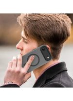 Drop-resistant, reinforced plastic back cover compatible with iPhone 17 Air - Black - Image 4