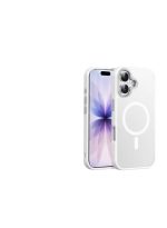 Mobile Phone Case iPhone 17 [Compatible with MagSafe] Translucent Matte Magnetic Shockproof Anti-Fingerprint Protective Case 6.9 Inch Case, Clear