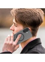 Drop-resistant, reinforced plastic back cover compatible with iPhone 17 - Black - Image 2