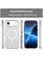 Drop-resistant, reinforced plastic back cover compatible with iPhone 17 Air - Clear - Image 4