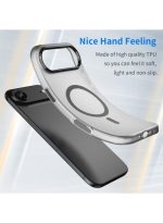 Drop-resistant, reinforced plastic back cover compatible with iPhone 17 Air - Black - Image 3