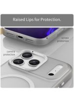 Drop-resistant, reinforced plastic back cover compatible with iPhone 17 pro max - Clear - Image 3