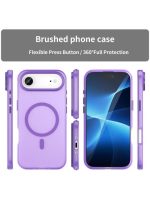 Drop-resistant, reinforced plastic back cover compatible with iPhone Air - Purple - Image 4