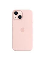 Apple iPhone 13 mini Silicone Case with MagSafe Chalk Pink