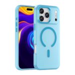 Drop-resistant, reinforced plastic back cover compatible with iPhone 17 pro max - Blue