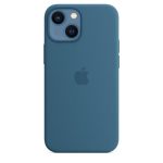 Apple iPhone 13 mini Silicone Case with MagSafe Blue Jay