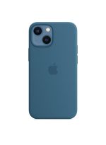 Apple iPhone 13 mini Silicone Case with MagSafe Blue Jay