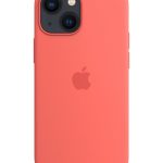 Apple iPhone 13 mini Silicone Case with MagSafe Pink Pomelo