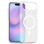 Mobile Phone Case iPhone Air [Compatible with MagSafe] Translucent Matte Magnetic Shockproof Anti-Fingerprint Protective Case Case, Clear