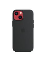 Apple iPhone 13 mini Silicone Case with MagSafe Midnight - Image 2