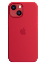 Apple iPhone 13 mini Silicone Case with MagSafe Product (Red)