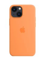 Apple iPhone 13 mini Silicone Case with MagSafe Marigold