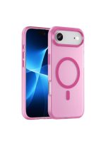 Drop-resistant, reinforced plastic back cover compatible with iPhone Air - Pink
