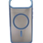 Mobile Phone Case iPhone Air [Compatible with MagSafe] Translucent Matte Magnetic Shockproof Anti-Fingerprint Protective Case Case, Blue