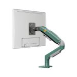 NB NORTH BAYOU NB F80 Series Monitor Mount – Adjustable Desk Stand, Fits 17"-30" Screens (Up to 19.8 lbs), Tilt, Swivel & Rotation - Green
