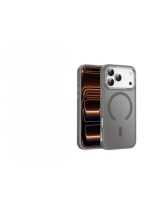 Mobile Phone Case iPhone 17 Pro [Compatible with MagSafe] Translucent Matte Magnetic Shockproof Anti-Fingerprint Protective Case 6.9 Inch Case, Grey