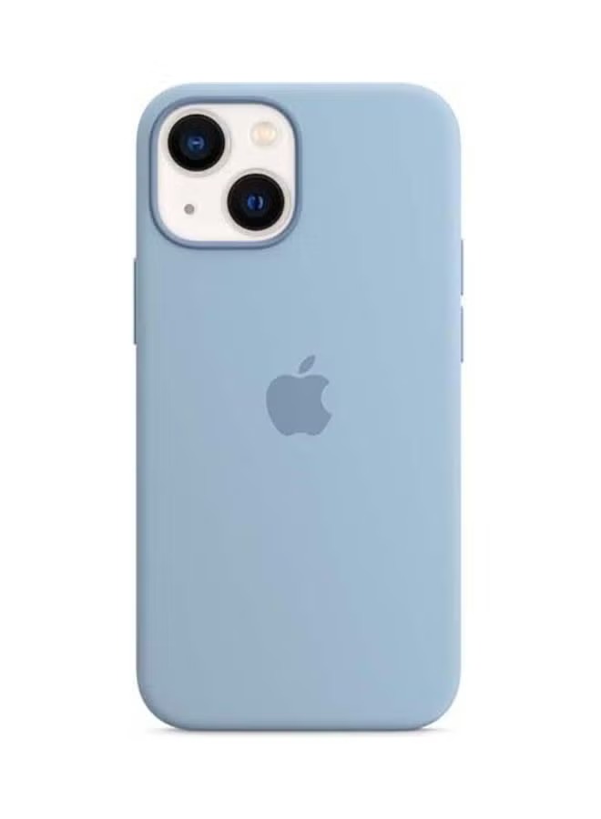 imgi_211_N52880886A_1 Apple iPhone 13 mini Silicone Case with MagSafe blue fog - Image 1
