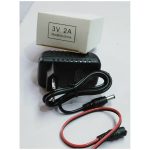 Adapter For Gas Heaters Replacement Battery 3 volts 2 amp Black 646grams
