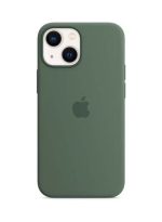 Apple iPhone 13 mini Silicone Case with MagSafe eucalyptus