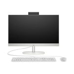 HP ProOne 240 G10 All-in-one PC With 23.8 Inch Full HD(1920X1080) Display, Intel Core i7-1355U Processor/16GB RAM DDR5/512GB SSD/DOS(Without Windows)/ English/Arabic White