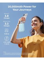 Anker Zolo Power Bank, 45W Max Fast Charging, 20,000mAh Battery Pack with Dual Built-in USB-C Cables, 1 USB-C&A Port, for iPhone 17/16 Series, Samsung, MacBook, iPad, and More - Image 4