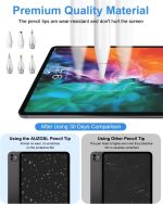 Replacement Tips for Apple Pencil Pro (1st/2nd Gen & USB-C), Upgraded iPad Pen Tips with Carrying Case, Precise Stylus Accessories - 6 Pack, Blue - Image 3