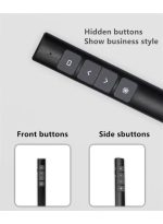 Wireless Laser Pointer Presenter Remote with PPT Page Turning and USB Charging, 30m Range - Image 3