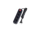 Zero ZR-20 4Port Power Strip 3m Black