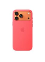 Apple iPhone 17 Pro Max Silicone Case with MagSafe – Bright Guava - Image 2