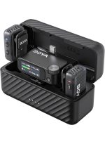 BOYA BOYAMIC 2 Wireless Lavalier Microphones with AI Noise Cancellation & Charging Case for Android/Camera/PC - Image 3