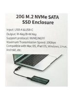 Onten OTN-UCA325 M.2 NVMe SSD Enclosure, USB 3.1 Type-C, 20Gbps High-Speed External Case - Image 4