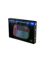 M2 Mini Wireless Backlit Keyboard with Touchpad and Air Mouse Remote, 2.4G & Bluetooth Dual Mode - Image 3