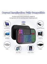 M2 Mini Wireless Backlit Keyboard with Touchpad and Air Mouse Remote, 2.4G & Bluetooth Dual Mode - Image 4