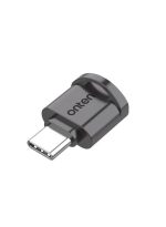 Onten OTN-CR533 Type-C to Micro SD/TF Card Reader, Black