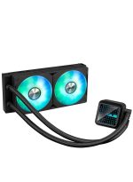 Prime LC 240 ARGB All-in-one AIO CPU Liquid Cooler AMD: AM5 & AM4 Intel: LGA 1851, 1700, 1200, 115x Specially Designed CPU Contact Area, finned Channels, Infinity Mirror, pre-Installed ARGB Fans - Image 10