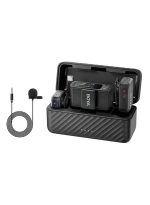 BOYA BOYAMIC 2 Wireless Lavalier Microphones with AI Noise Cancellation & Charging Case for Android/Camera/PC