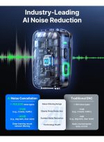 BOYA BOYAMIC 2 Wireless Lavalier Microphones with AI Noise Cancellation & Charging Case for Android/Camera/PC - Image 8