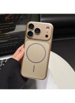 MagSafe Back Cover for iPhone 17 Pro, Crystal Shock Resistant with Camera Cover, Gold - Image 2