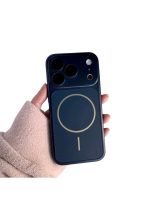 MagSafe Back Cover for iPhone 17 Pro, Crystal Shock Resistant with Camera Protection - Blue - Image 2